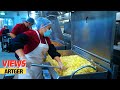 How to Feed 6000 Mongolian Miners Every Day - Mongolia's Biggest Kitchen in the Gobi! | Views
