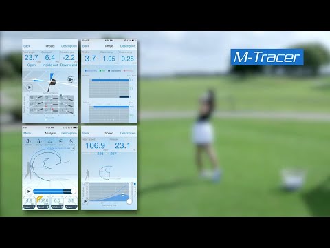 M Tracer Mt500gii Golf Swing Analyzer Fitness Sports