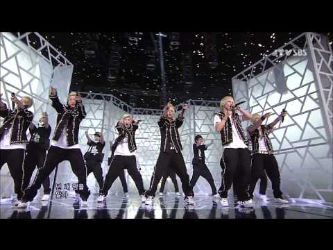 【1080p。B.A.P - Stop It】121104 SBS Inkigayo