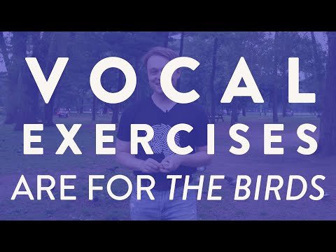 Ep. 40 "Vocal Exercises Are For The Birds" - Quick Singing Tips