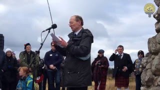 Culloden 2016, Chieftain&#39;s Address