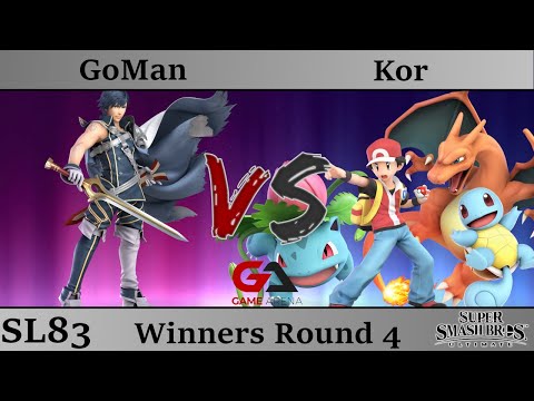 SmashLAN'd 83 - Winners Round 4: GoMan (Chrom) vs Kor (PT)