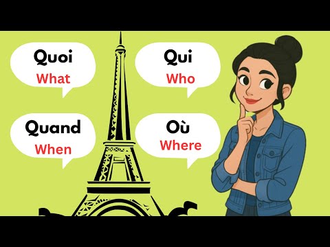 Learn French Question Words The Easy Way!🇫🇷