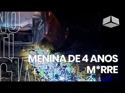 MENINA DE 4 ANOS MORRE APÓS CARRO CAPOTAR EM ESTRADA DE VILA VALÉRIO ES