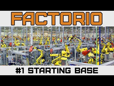 Let's Play Factorio - Starting Guide with Burner Mining Drill, Stone Furnace, Steam Power - Ep 1