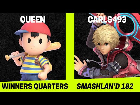 SmashLAN'd 182 Winners Quarters - Queen vs Carls493 - SSBU Smash Ultimate Tournament