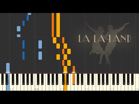 LA LA LAND - Mia and Seb's Theme/Epilogue \\ Synthesia Piano Tutorial