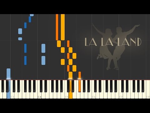 LA LA LAND - Mia and Seb's Theme/Epilogue \ Synthesia Piano Tutorial