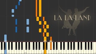 LA LA LAND - Mia and Seb&#39;s Theme/Epilogue \\ Synthesia Piano Tutorial