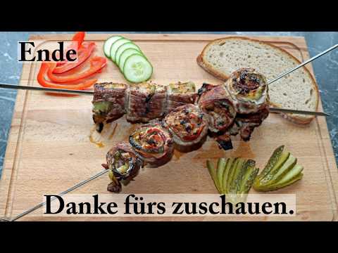 Rouladenspieße vom Grill einfach und lecker