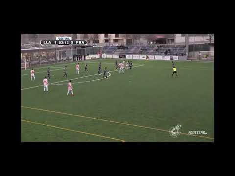 Manuel Raillo temporada 19/20 10 goles y algunas jugadas con el Prat 2ªB