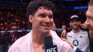 UFC Эдмонтон: Майк Мэлотт - Слова после боя
