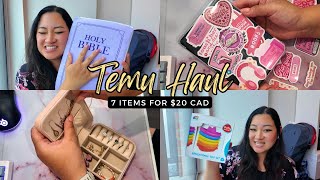 Temu Haul 2025 Canada | Stickers, Baby Products