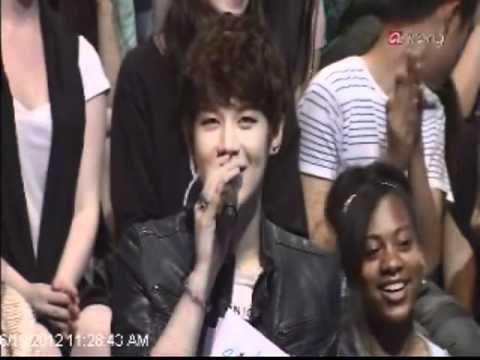 120619 Simply K-Pop E15 - Hanbyul (Ledapple) MC Cut