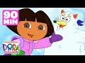 Dora Saves The Snow Princess ️ Dora The Explorer 90 Minute Compilation Dora Friends