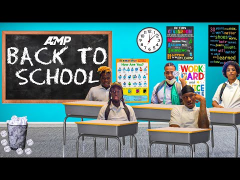 AMP GOES BACK TO SCHOOL