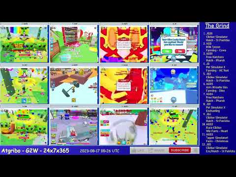 Ep. 331 - Grinding 12 Alts on Roblox (AWS, FH, TS!, CS, PSX, MT, RC)