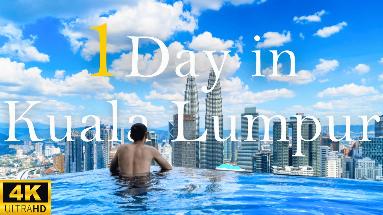 How to spend 1 Day in KUALA LUMPUR Malaysia | Travel Itinerary