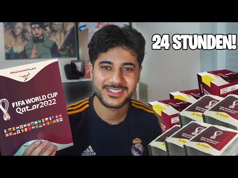COMPLETE MY WORLD CUP STICKER ALBUM IN 24 HOURS!!!!