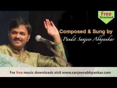 Sanjeev Abhyankar  Marathi Abhang  Aise Pandhariche Sthaan