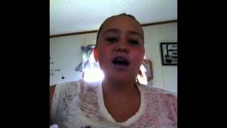 Me singing Pickin' Shed, By Ashton Shepherd.