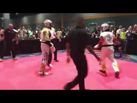 Avery Plowden vs Tyreeke Saint -Point Fighting  - US Open