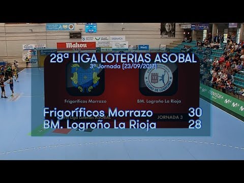 LIGA LOTERIAS ASOBAL J03 Frigoríficos del Morrazo - BM Logroño La Rioja -