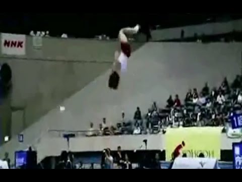 RARE AND UNIQUE GYMNASTICS SKILLS - KOHEI UCHIMURA - Tumbling (floor and tumbletrack)