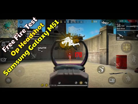 Samsung Galaxy M51 Free Fire Gameplay Test | 6GB RAM 128GB storage | Ultra Graphic settings