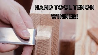 Hand Tool Tenon | Woodworking Challenge Winner
