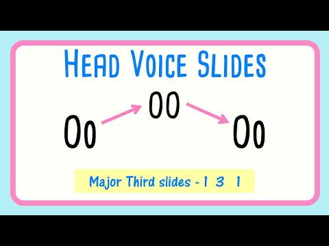 Head Voice Vocal Exercise | Oo Major 3rd Slides | Female Voice