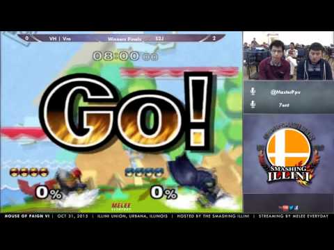 House of Paign VI [10/31/15] - Winners Finals: VH | Vro (Marth) vs. S2J (Captain Falcon)