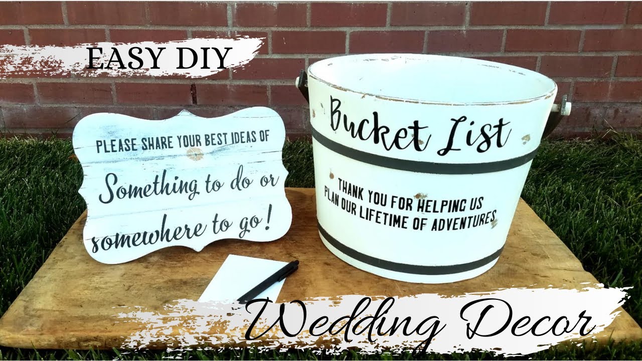 EASY DIY WEDDING DECOR | COUNTRY FARMHOUSE WEDDING IDEAS!!!
