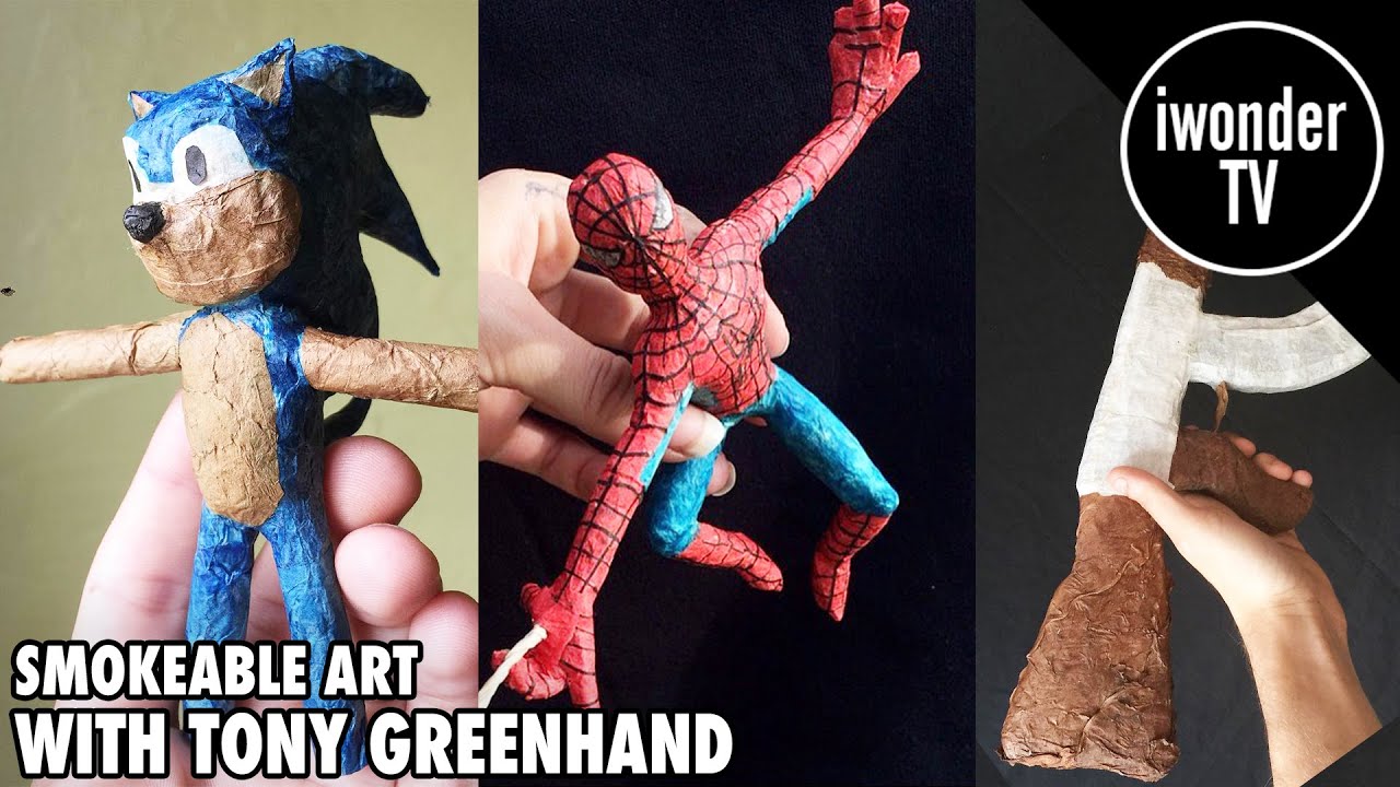 Smokeable Art With Tony Greenhand