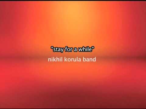 Stay For A While video