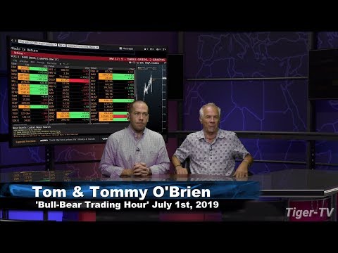 July 1st, Bull-Bear Trading Hour on TFNN - 2019