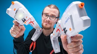 Laser X Morph Blasters, Best At-Home Laser Tag? | LOOTd Unboxing