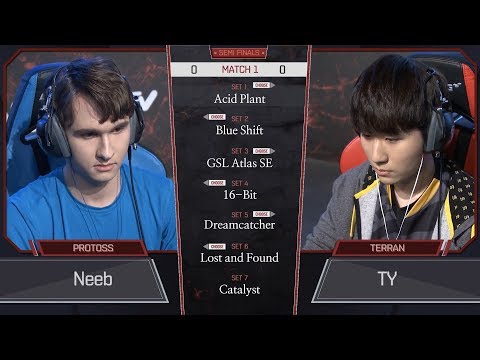 [TW] StarCraft2 - TY vs Neeb - TvP - 2018 GSL S3 CodeS Semifinals Match1