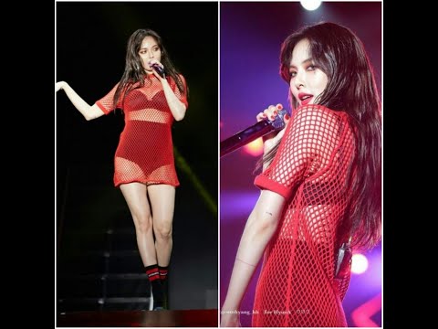 HyunA being iconic for 4 minutes straight