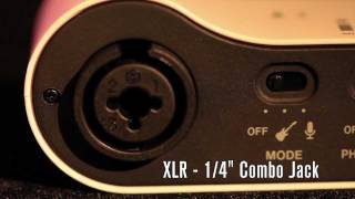 TASCAM iXZ Guitar & Mic interface for iPhone and iPad
