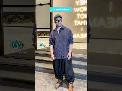 Aamir Khan spotted at the Excel Entertainment office in Mumbai