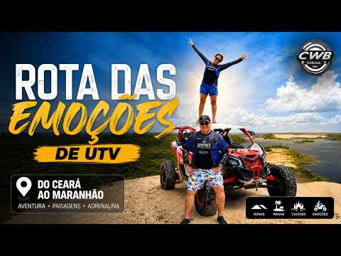 ROTA DAS EMOÇÕES DE UTV | De Jericoacoara até os Lençóis Maranhenses! #parte1