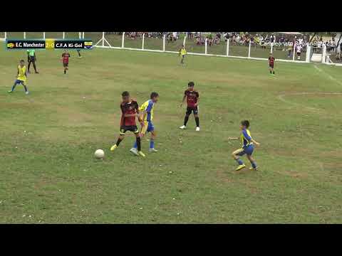 E.C. Manchester e CFA Ki-Gol. É o "mata" do Campeonato Regional nesta categoria, pra esta garotada!