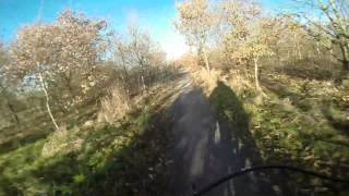 preview picture of video 'Hicks Lodge MTB GoPro 01 December 2013 Trek 4900'