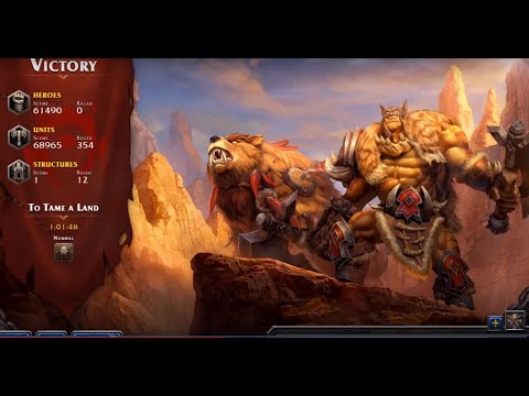 Warcraft III Reforged campaign (Rexxar), NO COMMENTARY