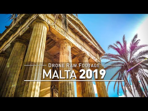 【4K】Drone RAW Footage | This is MALTA 2020 | Paradise Bay | Għajn Tuffieħa | UltraHD Stock Video