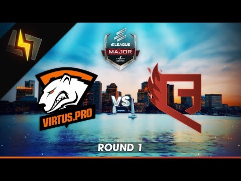 [ES] Virtus.pro vs Quantum Bellator Fire | ELEAGUE Major 2018 | Round 1 | Cache