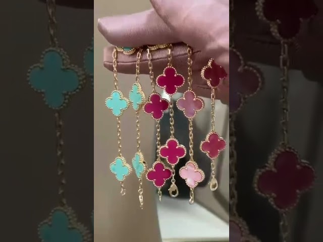 اسوارة فان كليف خمس وردات فينتاج الامبرا