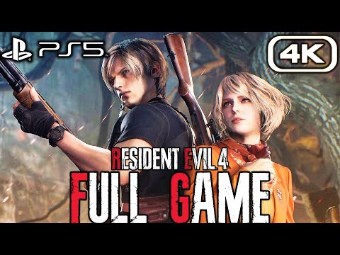 RESIDENT EVIL 4 REMAKE PS5 Gameplay Walkthrough FULL GAME (4K 60FPS) No Commentary