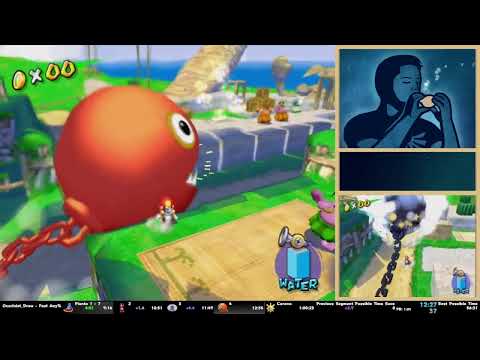 SMS "Fast Any%" Mod Speedrun in 59:05 by Ocarinist Drew